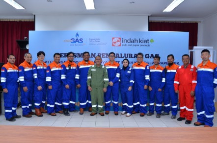Subsidiary of PT Rukun Raharja, Tbk (RAJA) Conducts the Initial Gas Flow in the Gas Pipeline Network in Siak Regency, Riau